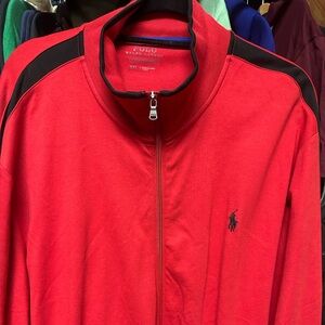 Polo by Ralph Lauren Men's Red and Black Jacket
